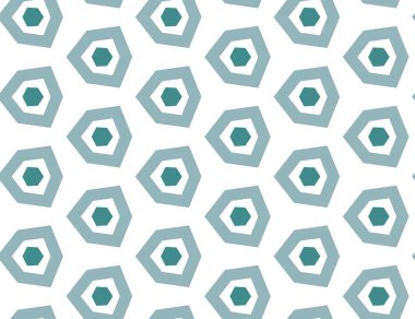 Dikişsiz geometrik süs vektör deseni. Soyut arka plan