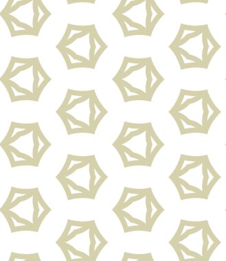 Dikişsiz geometrik süs vektör deseni. Soyut arka plan