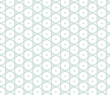Geometrik süslemeli vektör deseni. Kusursuz tasarım dokusu.