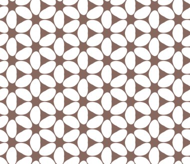 Geometrik süslemeli vektör deseni. Kusursuz tasarım dokusu.