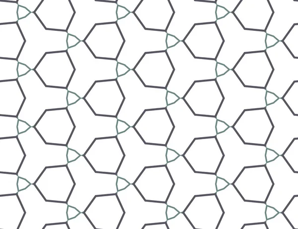 Modèle Vectoriel Ornemental Géométrique Sans Couture Contexte Abstrait — Image vectorielle