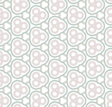 Geometrik süslemeli vektör deseni. Kusursuz tasarım dokusu.