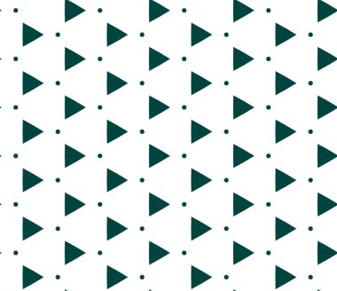 Geometrik süslemeli vektör deseni. Kusursuz tasarım dokusu.