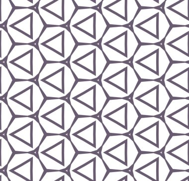 Geometrik süslemeli vektör deseni. Kusursuz tasarım dokusu.