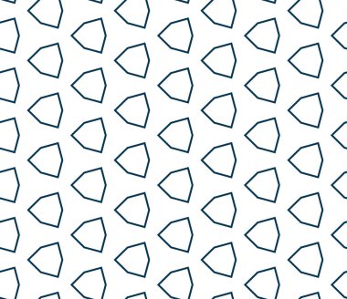 Geometrik süslemeli vektör deseni. Kusursuz tasarım dokusu.