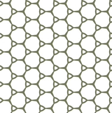 Geometrik süslemeli vektör deseni. Kusursuz tasarım dokusu.