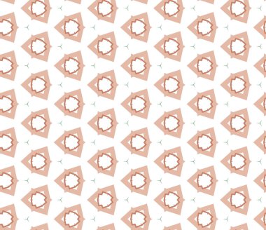 Geometrik süslemeli vektör deseni. Kusursuz tasarım dokusu.