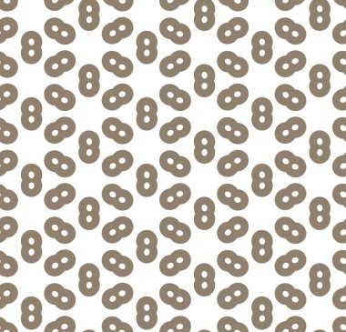 Geometrik süslemeli vektör deseni. Kusursuz tasarım dokusu.