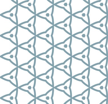 Geometrik süslemeli vektör deseni. Kusursuz tasarım dokusu.