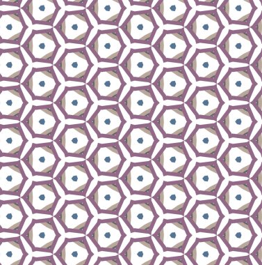 Geometrik süslemeli vektör deseni. Kusursuz tasarım dokusu.