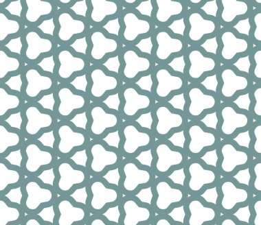 Geometrik süslemeli vektör deseni. Kusursuz tasarım dokusu.