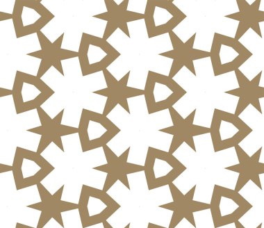 geometrik süsleme biçiminde kusursuz vektör deseni