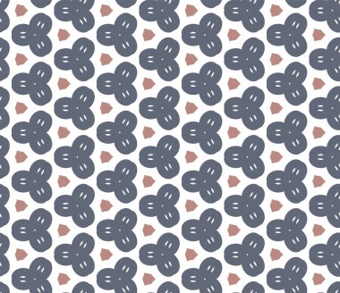 geometrik süsleme biçiminde kusursuz vektör deseni