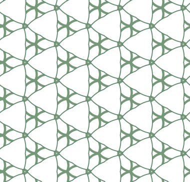 geometrik süsleme biçiminde kusursuz vektör deseni