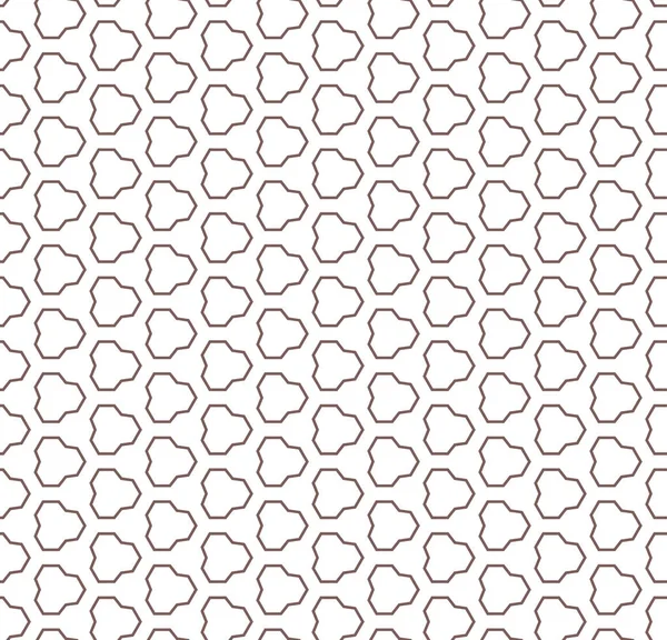 Motif Vectoriel Sans Couture Dans Style Ornemental Géométrique — Image vectorielle