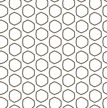 Geometrik süslemeli vektör deseni. Kusursuz tasarım dokusu.