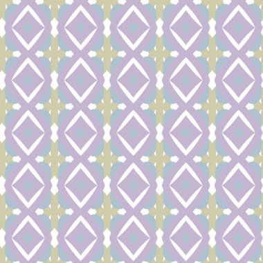 Geometrik süslemeli vektör deseni. Kusursuz tasarım dokusu.