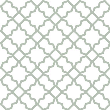 Geometrik süslemeli vektör deseni. Kusursuz tasarım dokusu.