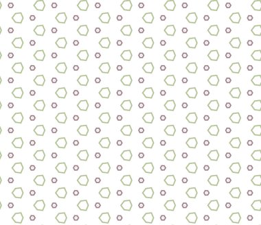 Geometrik süslemeli vektör deseni. Kusursuz tasarım dokusu.