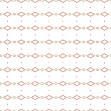 geometrik süsleme biçiminde kusursuz vektör deseni