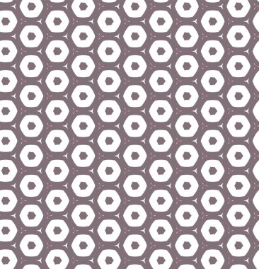 geometrik süsleme biçiminde kusursuz vektör deseni