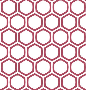 geometrik süsleme biçiminde kusursuz vektör deseni