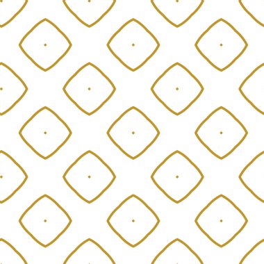 geometrik süsleme biçiminde kusursuz vektör deseni