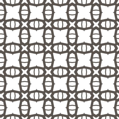 geometrik süsleme biçiminde kusursuz vektör deseni