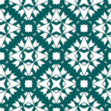 geometrik süsleme biçiminde kusursuz vektör deseni