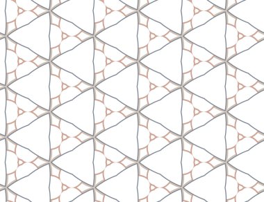 Dikişsiz geometrik süs vektör deseni. Soyut arka plan