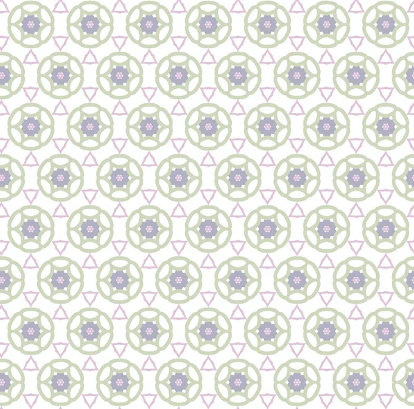 Seamless Vector Pattern Geometric Ornamental Style — Stock Vector