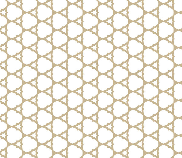 Seamless vector pattern in geometric ornamental style