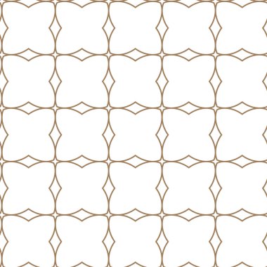 Dikişsiz geometrik süs vektör deseni. Soyut arka plan