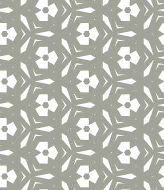 Dikişsiz geometrik süs vektör deseni. Soyut arka plan