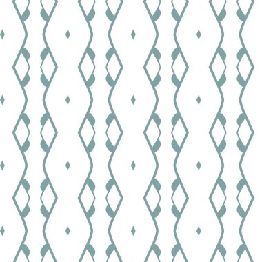 geometrik süsleme biçiminde kusursuz vektör deseni