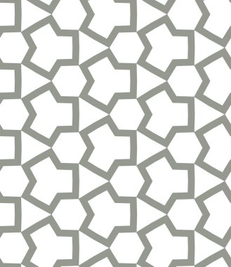geometrik süsleme biçiminde kusursuz vektör deseni