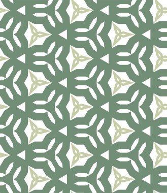 geometrik süsleme biçiminde kusursuz vektör deseni