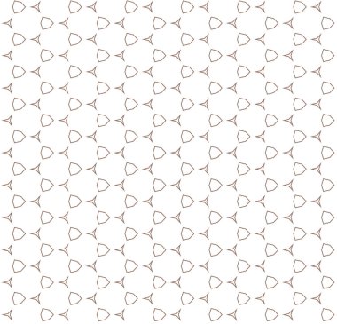 geometrik süsleme biçiminde kusursuz vektör deseni