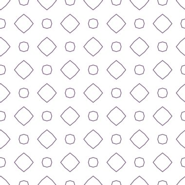 geometrik süsleme biçiminde kusursuz vektör deseni