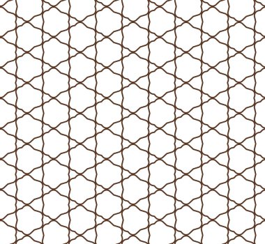 geometrik süsleme biçiminde kusursuz vektör deseni