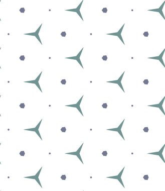 geometrik süsleme biçiminde kusursuz vektör deseni