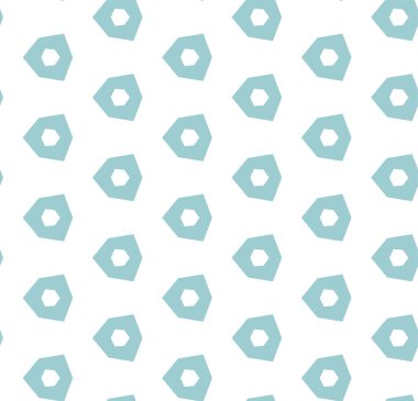 geometrik süsleme biçiminde kusursuz vektör deseni