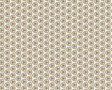 Kusursuz Vektör Deseni. Geometrik Süsleme Biçiminde Arkaplan DokusuName.