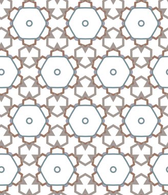 Kusursuz Vektör Deseni. Geometrik Süsleme Biçiminde Arkaplan DokusuName.