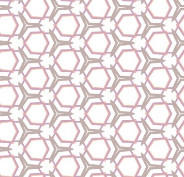 Kusursuz Vektör Deseni. Geometrik Süsleme Biçiminde Arkaplan DokusuName.
