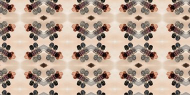 Kusursuz geometrik süslemeli desen, soyut arkaplan