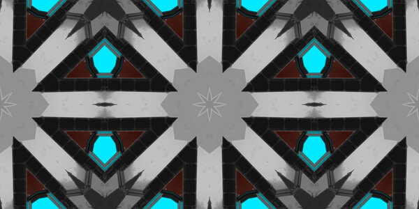 Бесшовный геометрический орнамент, абстрактный фон
