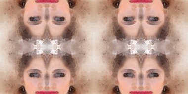 Kusursuz geometrik süslemeli desen, soyut arkaplan