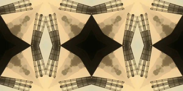 Bezešvé Geometrické Ornamentální Vzor Abstraktní Pozadí — Stock fotografie