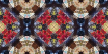 Kusursuz geometrik süslemeli desen, soyut arkaplan